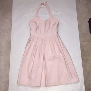 Light Pink Short Bridesmaid Dress